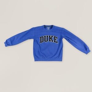 Blue Black White DUKE University Sweater Pullover Men’s Small FLAWED